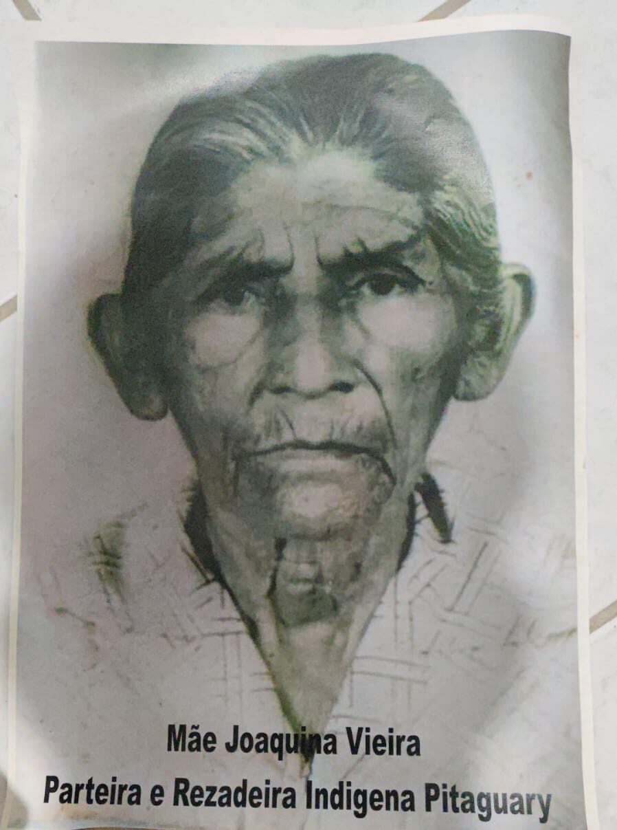 126 anos de Mãe Joaquina, viva na tradição indígena Pitaguary.